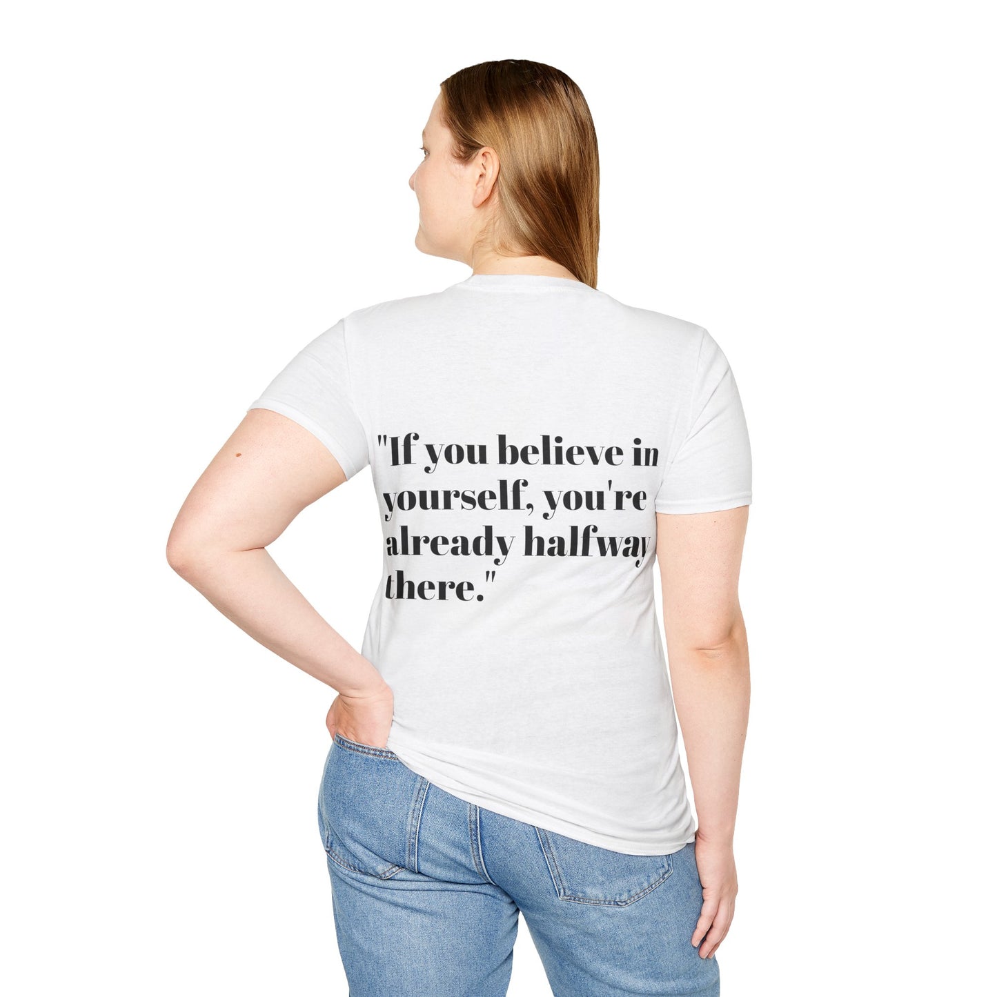 Inspirational Quote T-Shirt "BELIEVE IN YOURSELF"