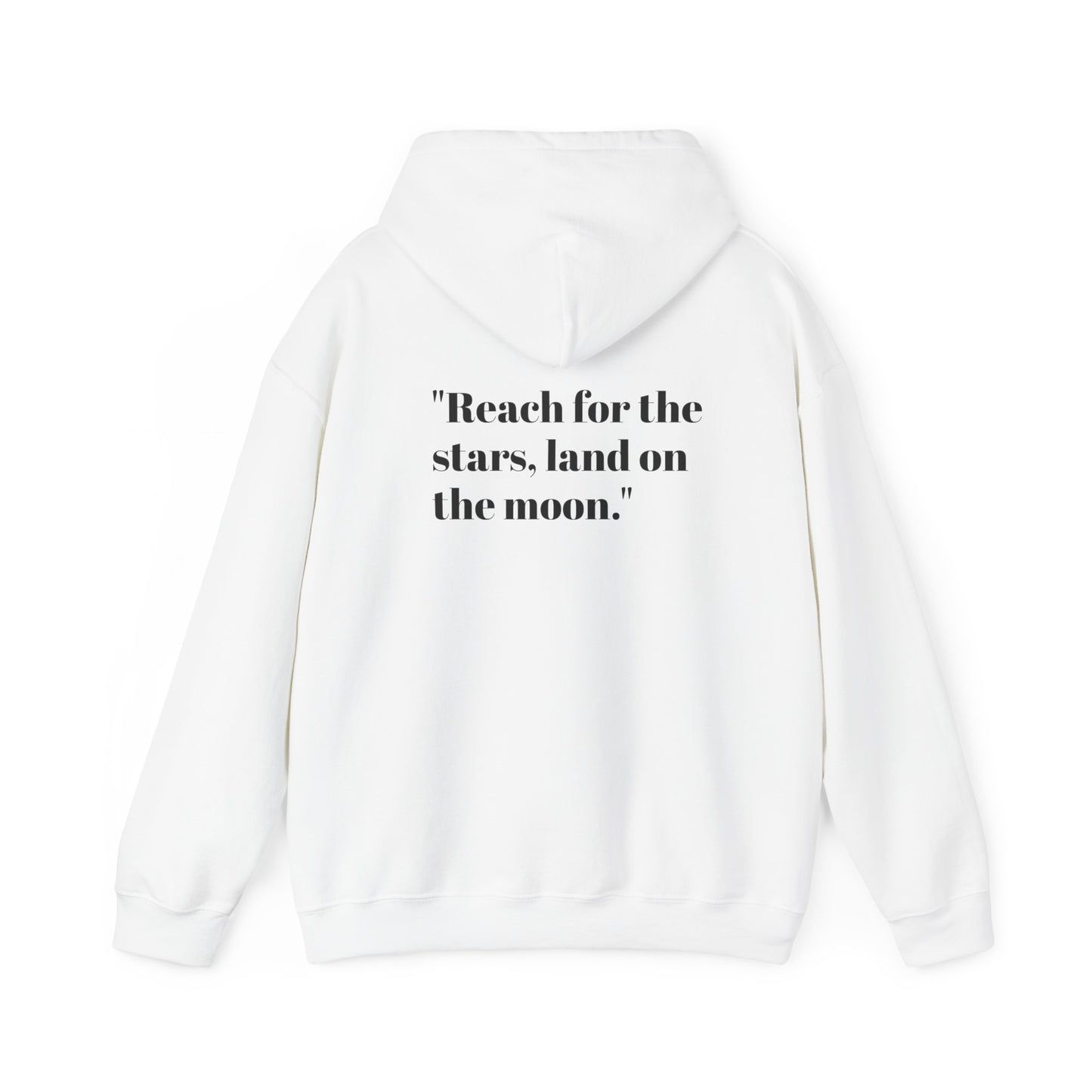 Inspirational Quote Hoodie - Reach for the stars