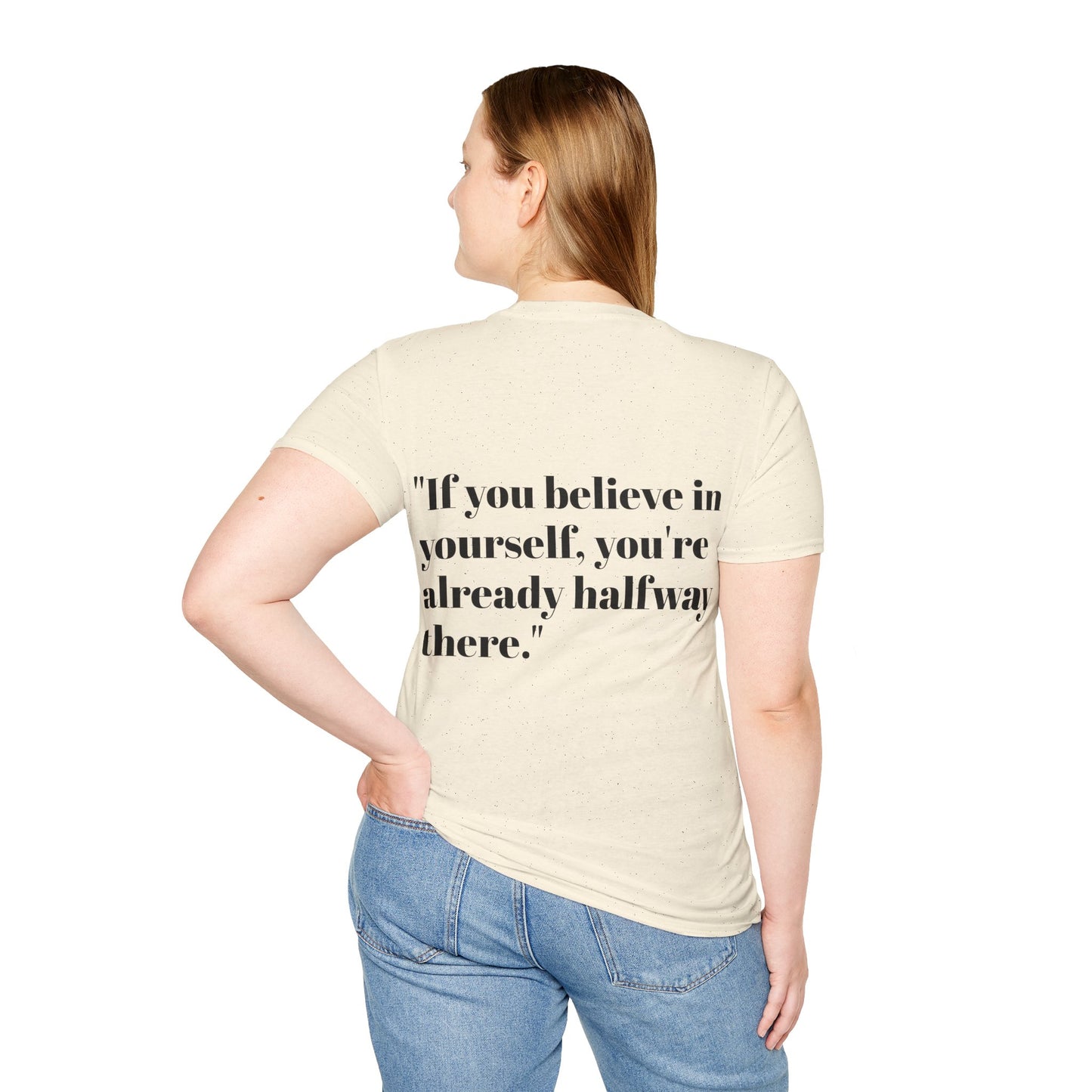 Inspirational Quote T-Shirt "BELIEVE IN YOURSELF"