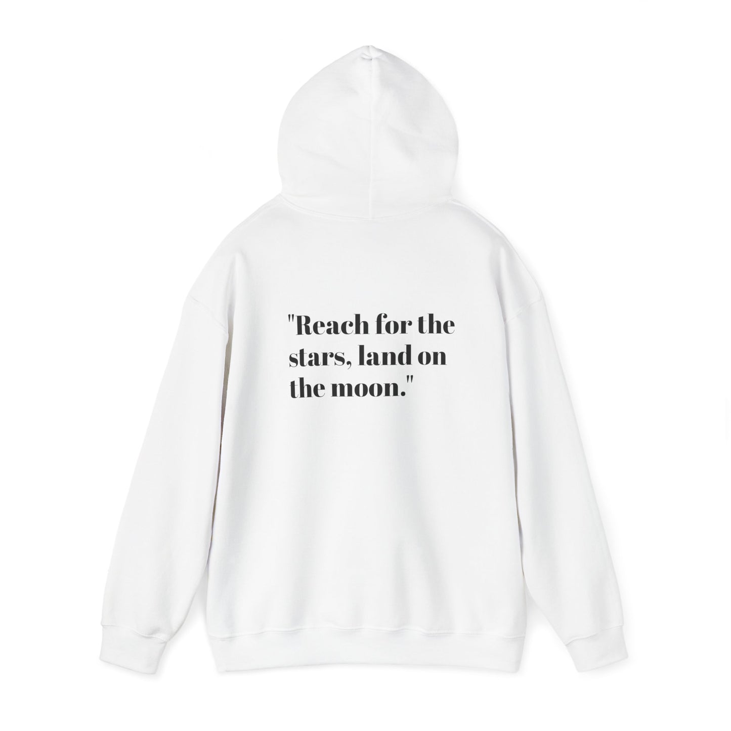 Inspirational Quote Hoodie - Reach for the stars