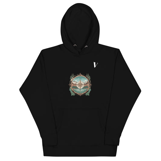 VOYARGE CLOTHING "DISCOVERY IS JOURNEY TO THE UNKNOWN HOODIE"